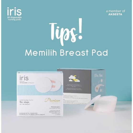 Iris Disposable pad - Iris pad isi 60 Disposable Pad