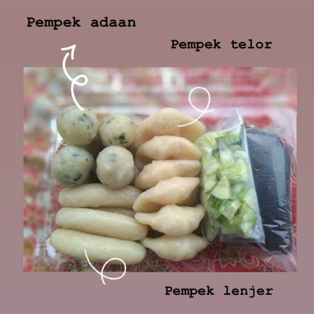 

Paket Pempek DOS isi 17 Pcs