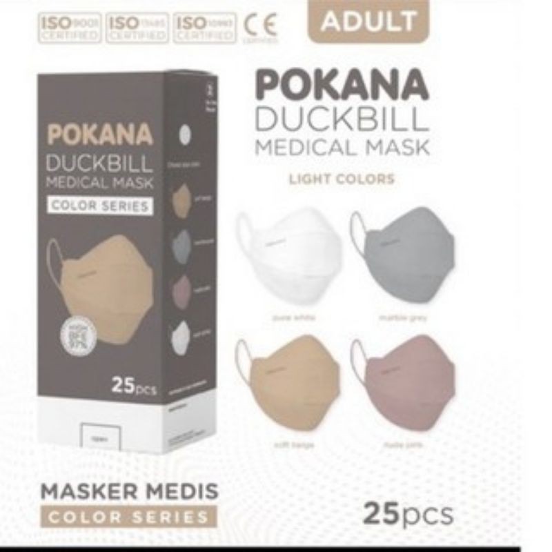 SENSI POKANA NEPPI Duckbill KN95 Face Mask ISI 12 20 25 30 50