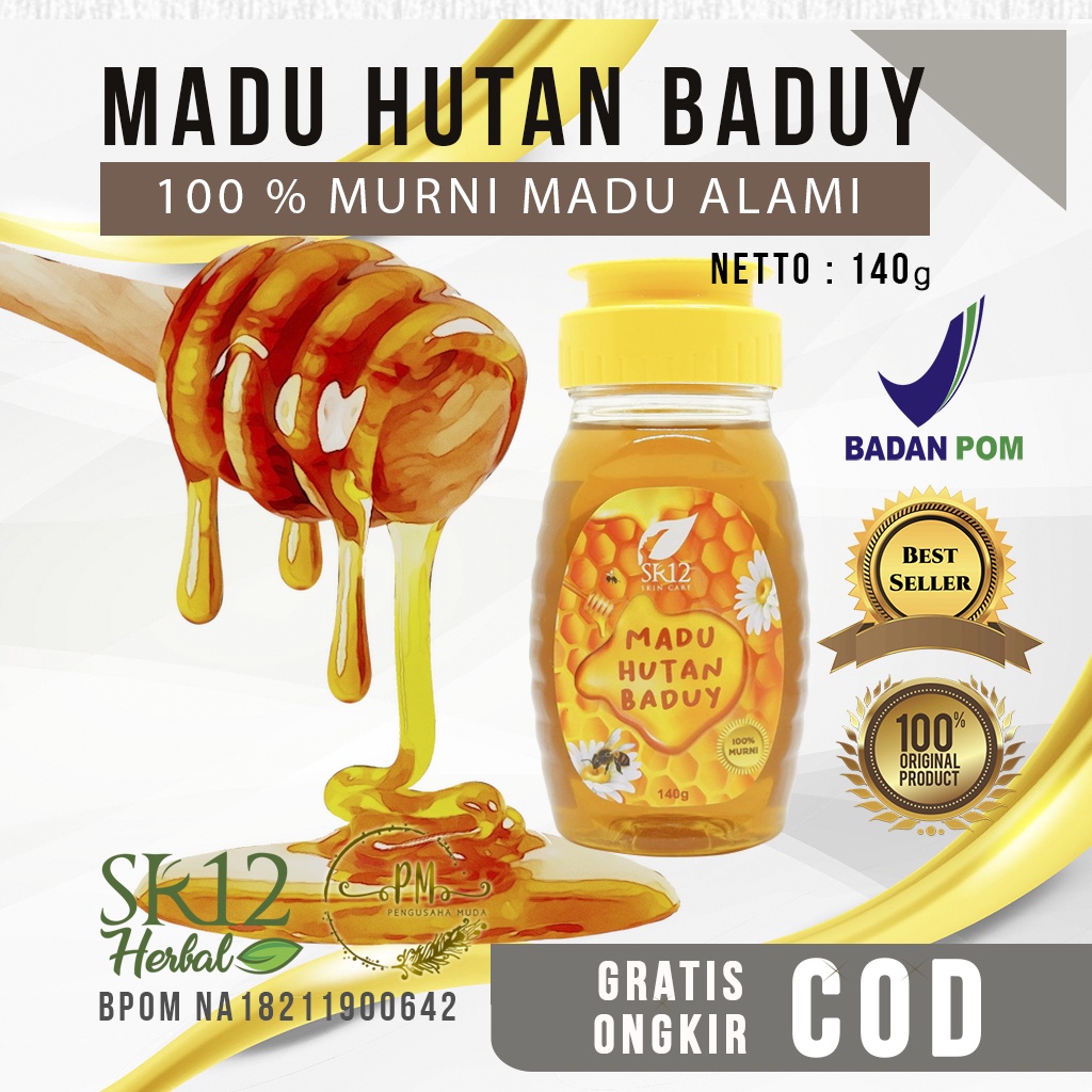 

SR12 HERBAL / MADU HUTAN BADUY SR12 / MADU ASLI MURNI / MENINGKATKAN IMUNITAS & DAYA TAHAN TUBUH