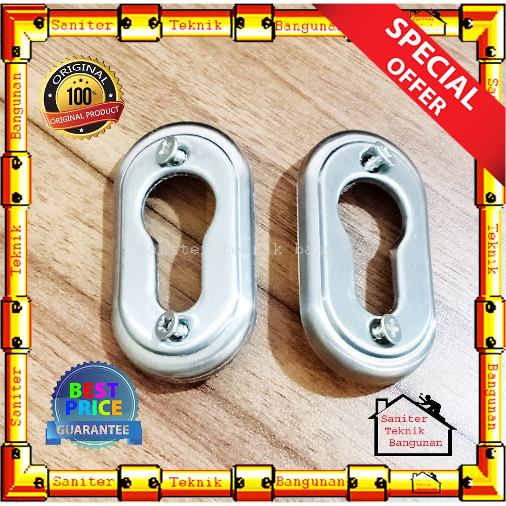 Tutup Ring Silinder Kunci Pintu Plat