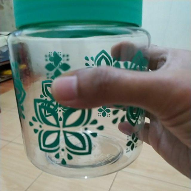 Dusdusan Toples Kue Set Technoplast Nobanana Spin Canister/wadah Kue Set/tempat Kue Set