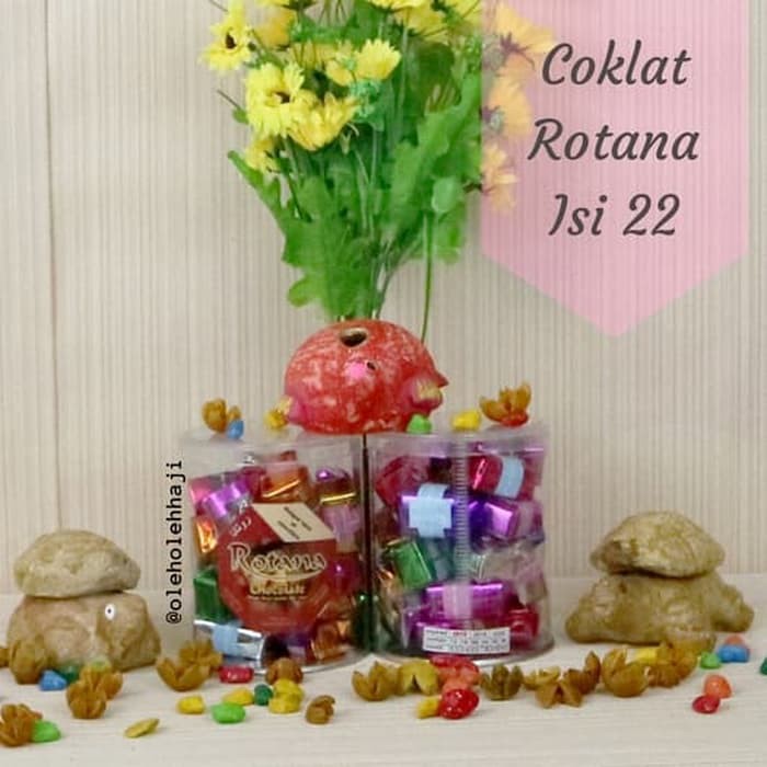 

Coklat Rotana Isi 22 /Coklat Warna Warni/Oleh Oleh Haji dan Umroh NBJ