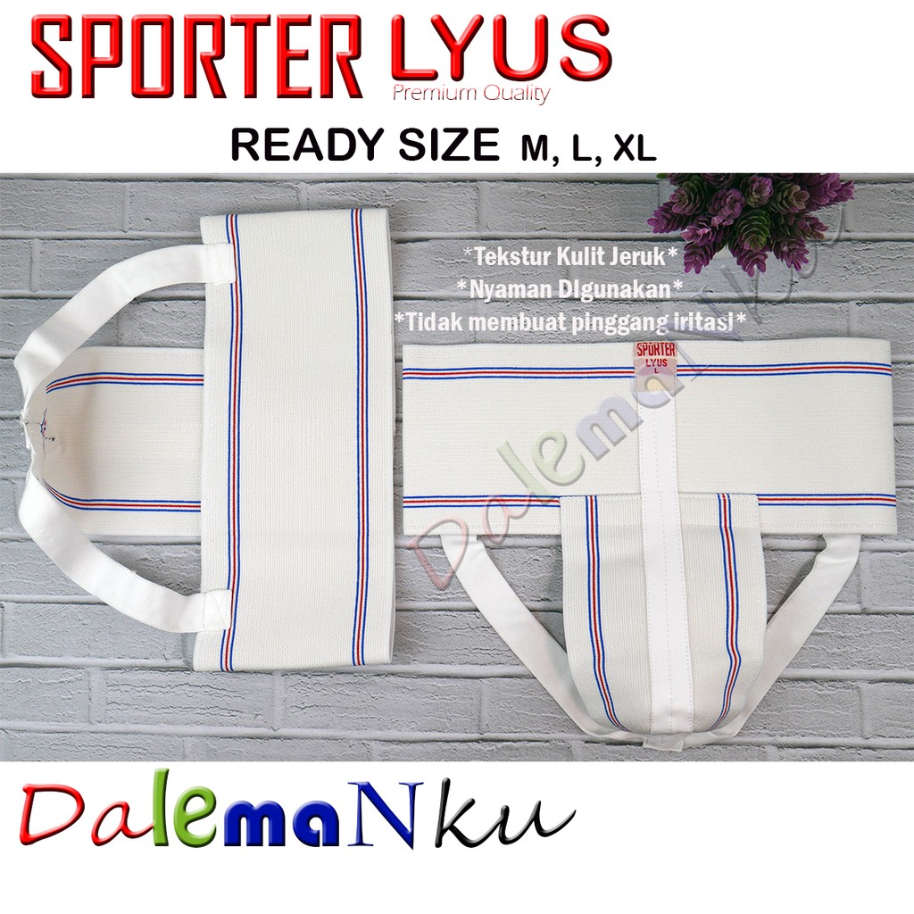 Celana Supporter Lyus Premium Tekstur Kulit Jeruk