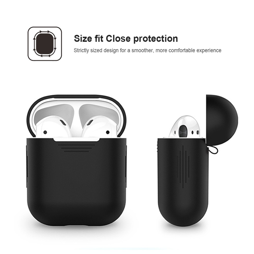 [Ready Stock]soft Case Silikon Kompatibel Untuk Airpods1 2airpods Earphone Ultra Tipis Air Pods Protector