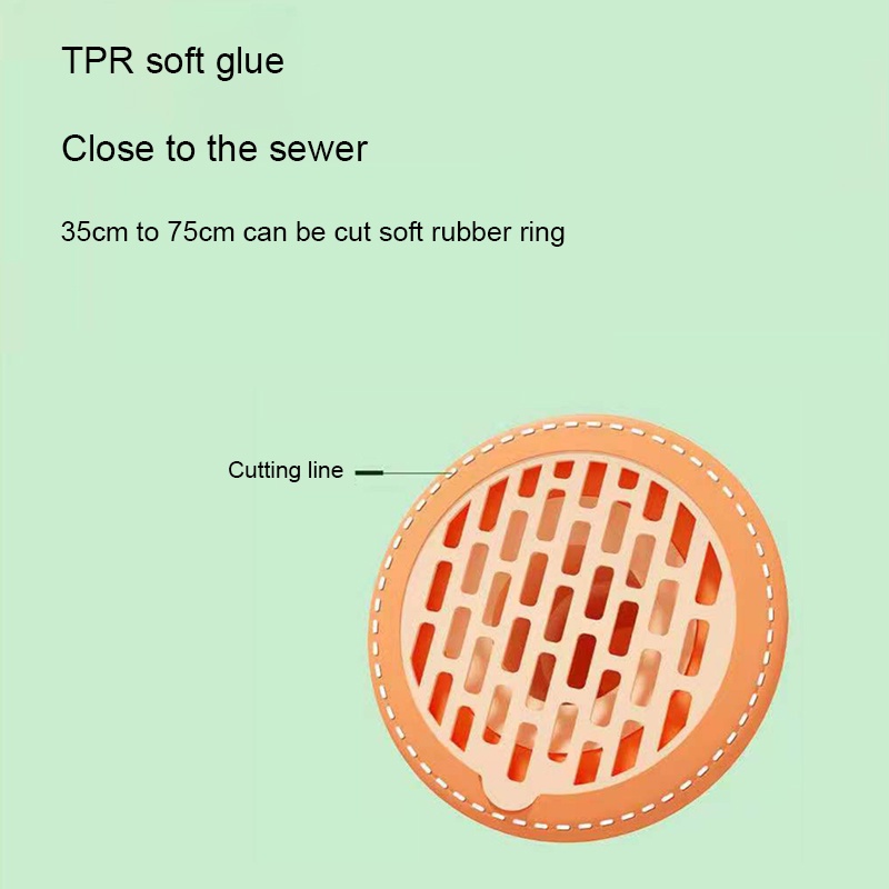 Floor Drain Odour Trap Anti Bau Got Saringan Pencegah Kecoa Serangga Saluran Air Wc Kamar Mandi Odor - PD