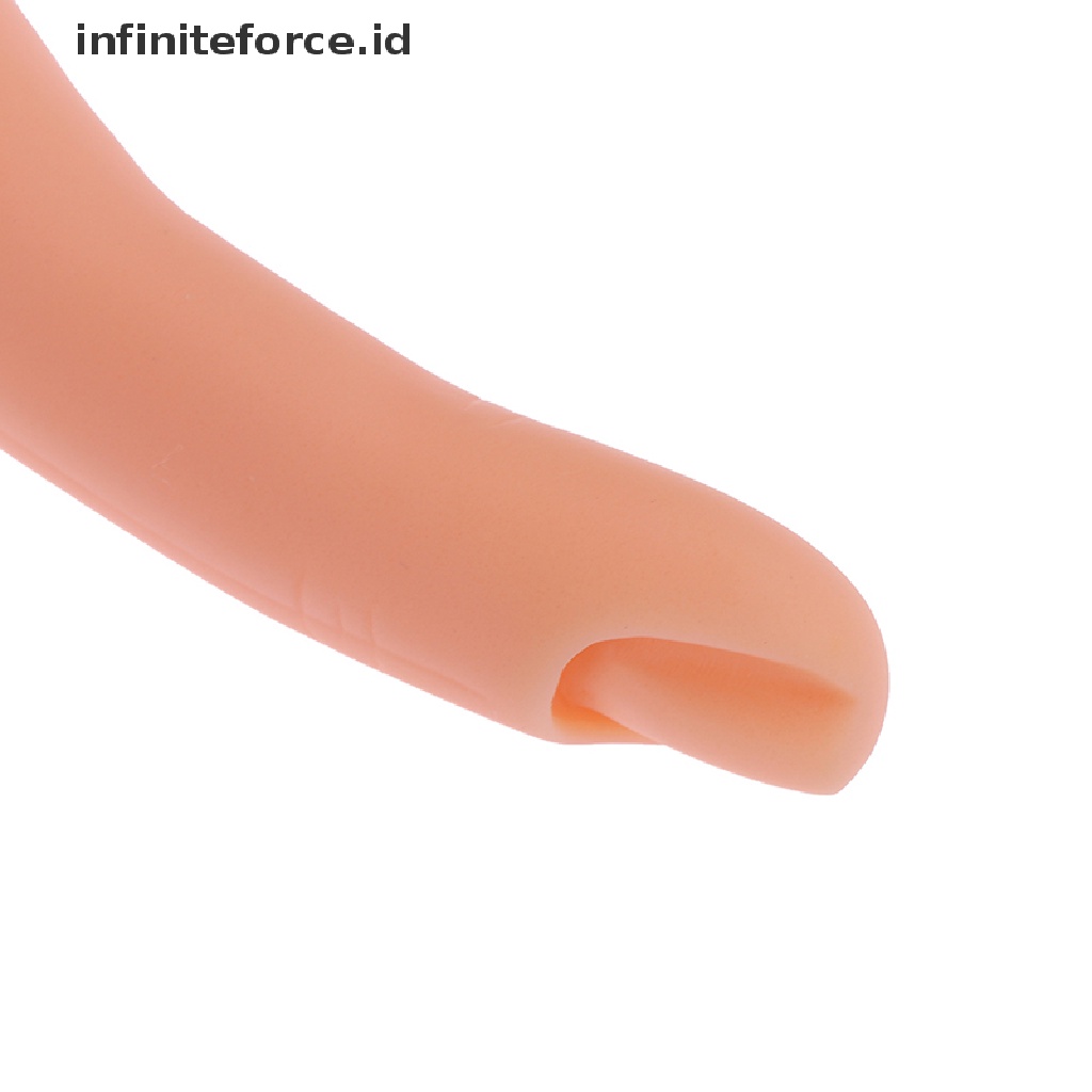 (Infiniteforce.Id) 5pcs / Set Model Jari Bahan Akrilik Untuk Latihan Nail Art