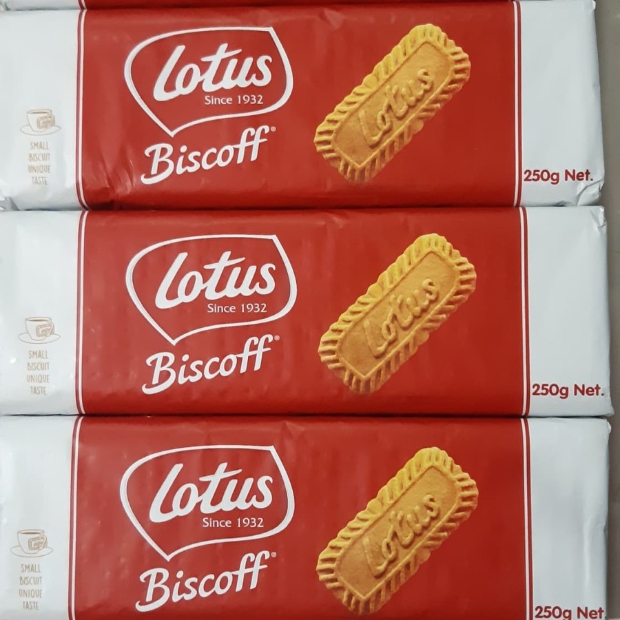 

Lotus Biscoff Caramelised 250gr isi 32 pcs lotus biskuit 250 gr