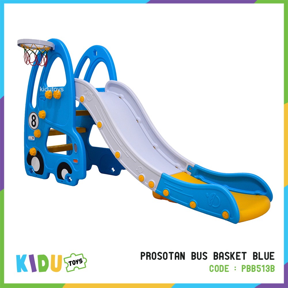 Prosotan Anak Bentuk Bus Basket Kidu Toys