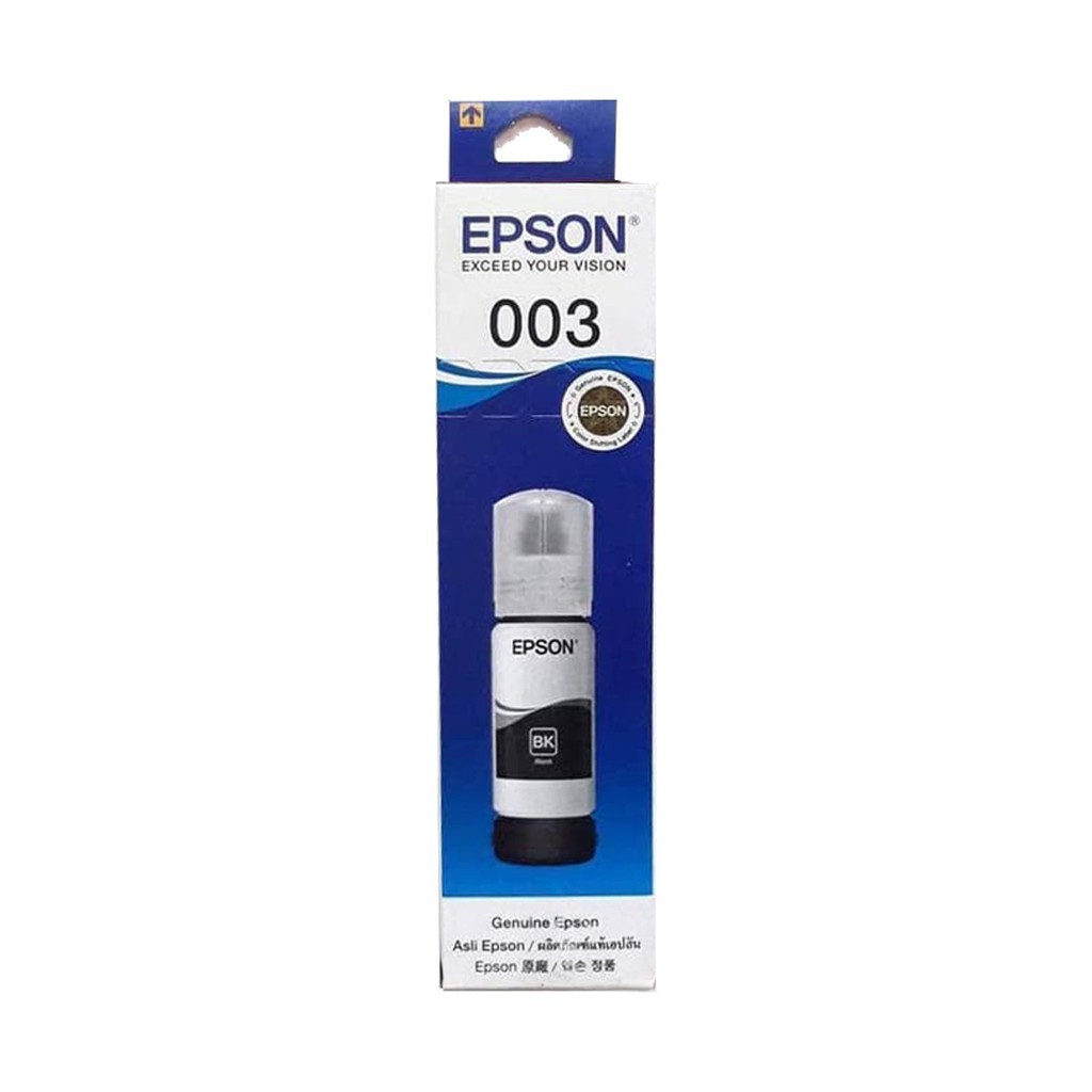 003K | REFILL INK EPSON 003 BLACK ORIGINAL RESMI