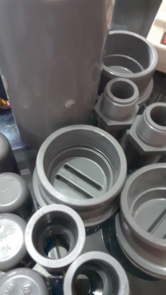 Rucika Socket Polos Pvc 2 Aw / Sambungan Lurus Tanpa Drat