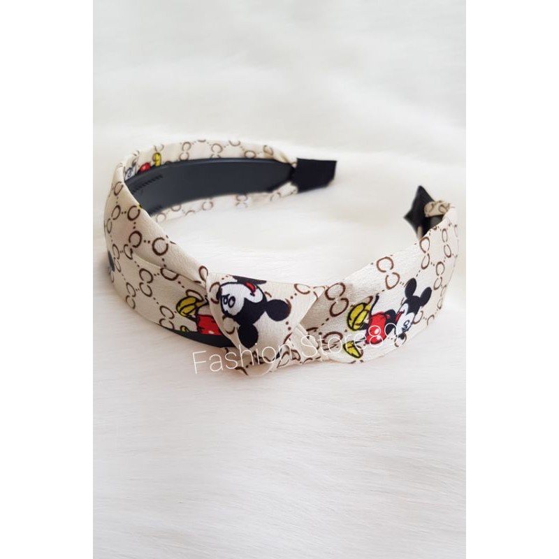 Ready Bando impor Bandana Mickey mouse fashion impor bando mickey import