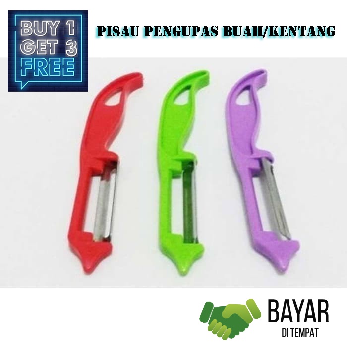 Pisau Pengupas Kulit Buah Modern Wortel Timun Kentang dll - Vegasus Store(COD)