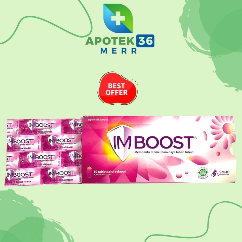 IMBOOST TABLET isi 10 Vitamin