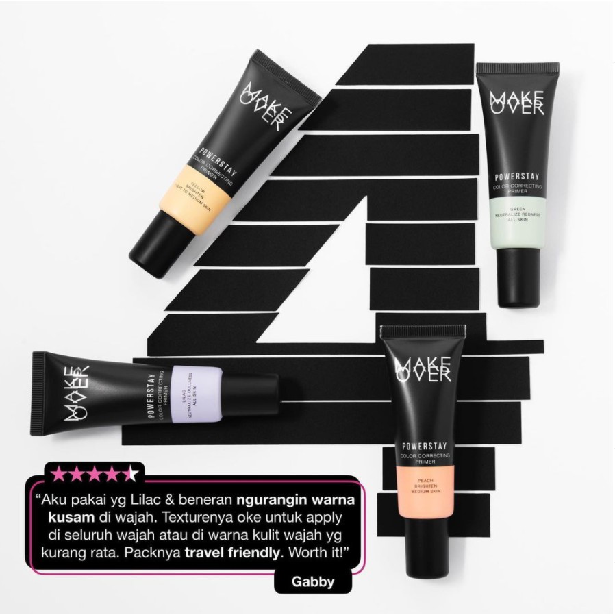 ★ BB ★ MAKE OVER Powerstay Color Correcting Primer