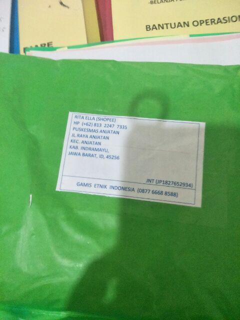 Gamis Batik Etnik Siera