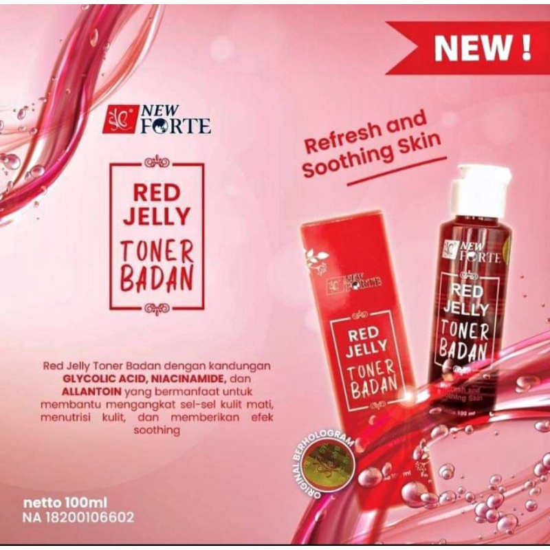 RED JELLY TONER BADAN