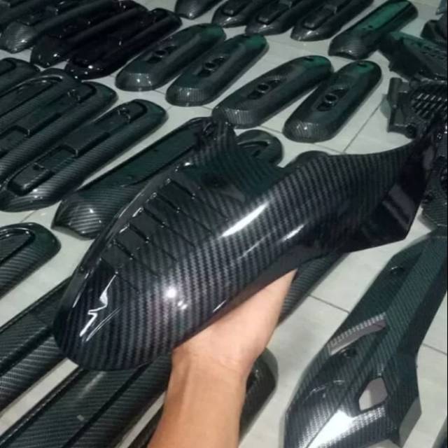SPAKBOR KOLONG BELAKANG VARIO 125 LED KEYLESS VARIO 150 LED KEYLESS KARBON CARBON