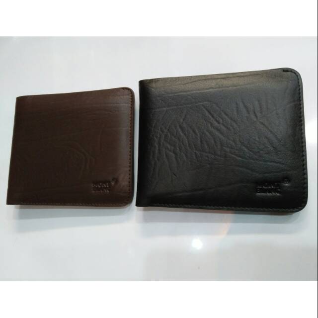 Dompet kulit asli import lipat pendek