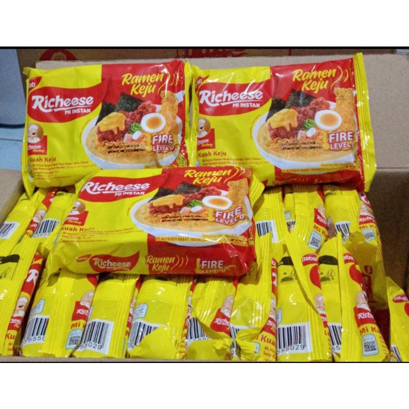 

Mie Richeese Ramen Keju Level 0
