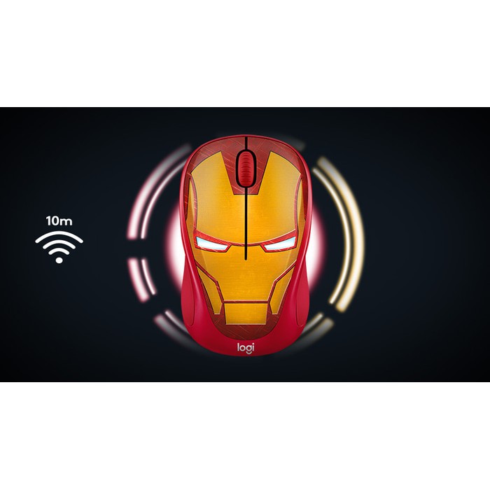 Mouse Wireless Logitech M238 MARVEL Collection |