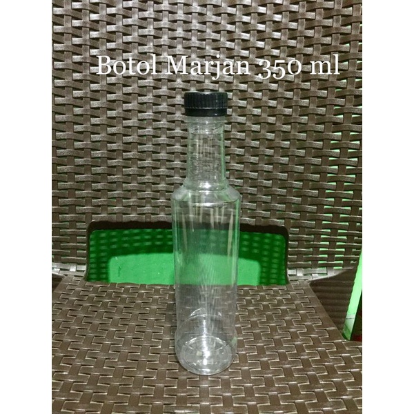 Botol Marjan 350 ml // botol madu // botol plastik // botol Marjan tebel minuman
