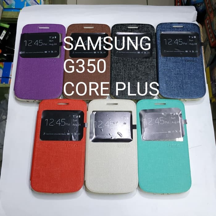 SAMSUNG G350 / CORE PLUS sarung flip cover ume/ sarung model buku