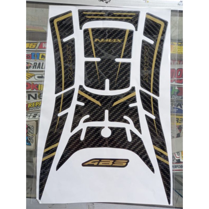 STIKER TIMBUL TANKPAD DECKPAD YAMAHA NMAX NEW 2020/2021 -AKSESORIS TANKI MOTOR YAMAHA NMAX NEW