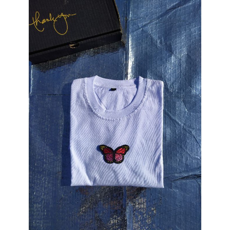 Butterfly tee Kaos kupu kupu tshirt