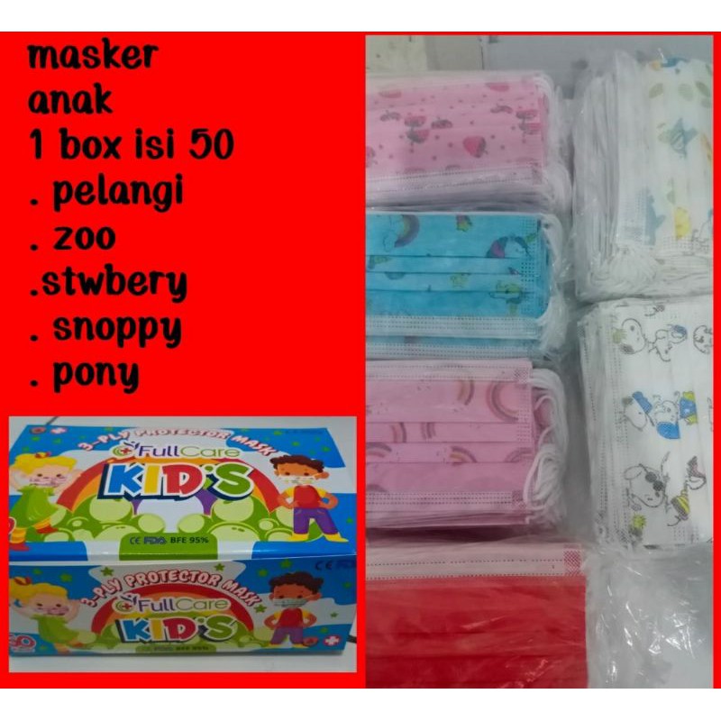 Masker Anak isi 50 pcs