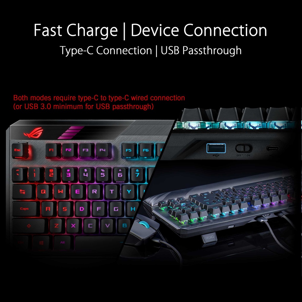 ASUS ROG CLAYMORE II - Mechanical Gaming Keyboard MA02