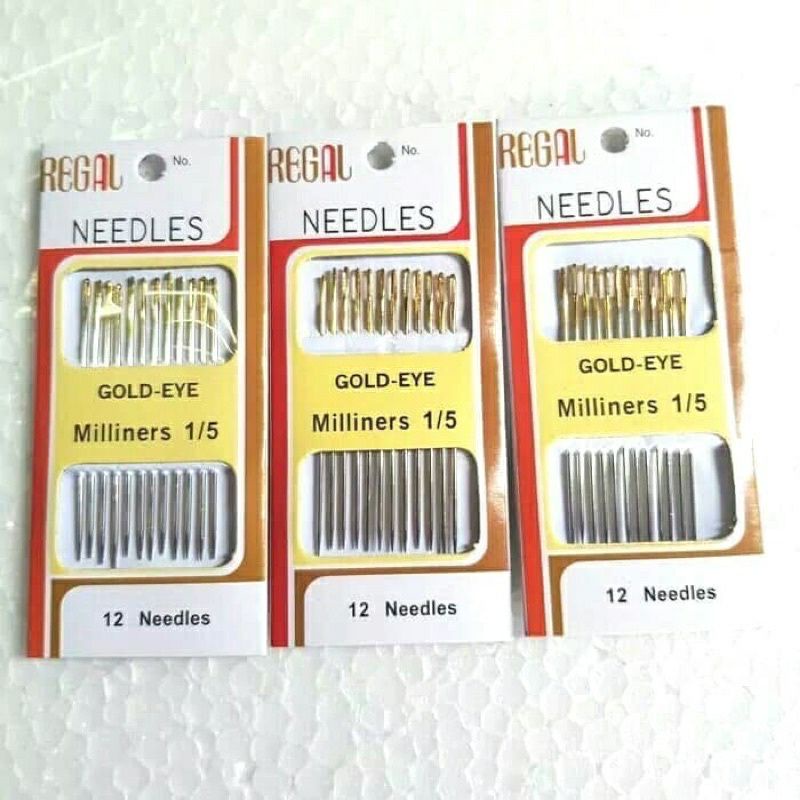 Jarum Jahit Jarum Tangan Bulat | Mesin Jahit Needles Harga/pieces