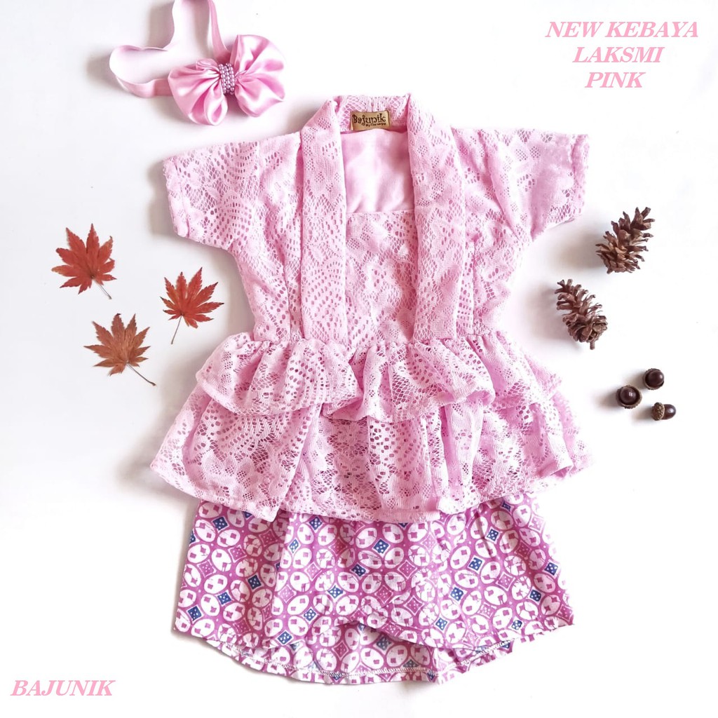 Baju Anak Kebaya Laksmi Bahan Brokat