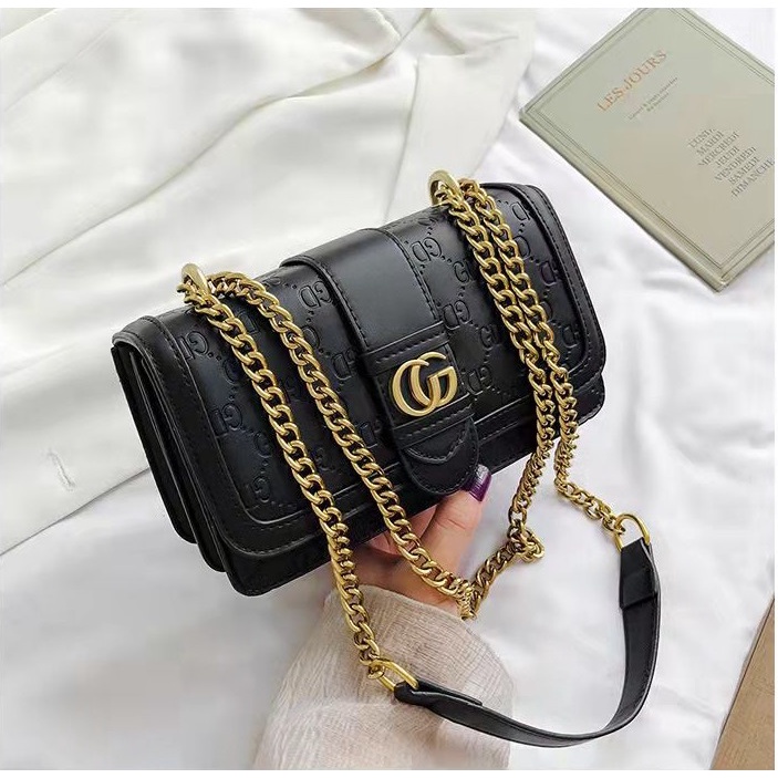 201801 Tas Selempang Wanita Import Slingbag Cewek Impor (1 KG MUAT 2) JT08131 EL5168