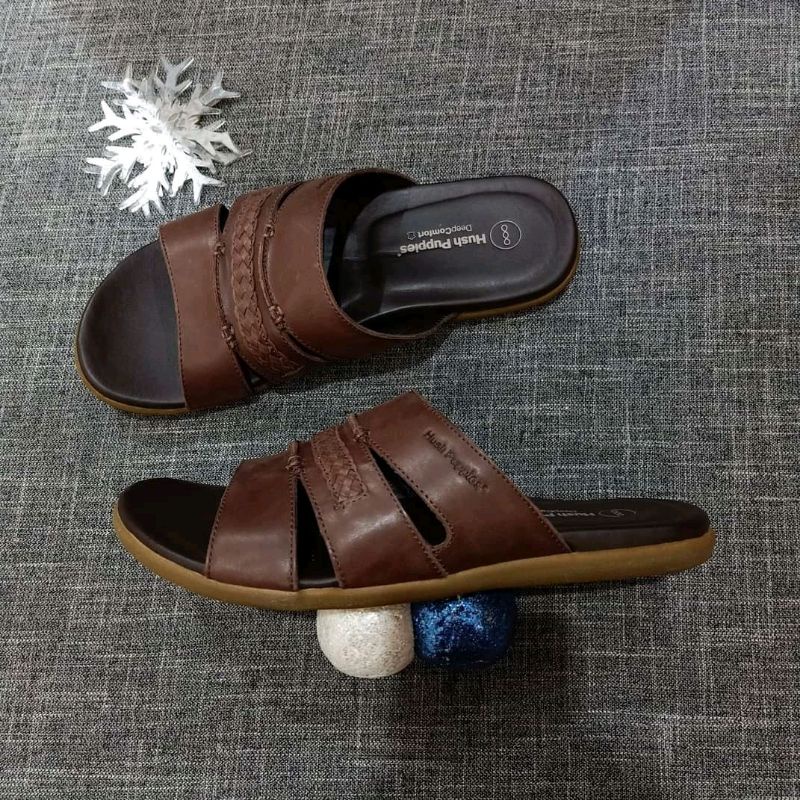 SANDAL COWOK HUSH  PUPPIES  OBERMAIN ORIGINAL  Shopee Indonesia