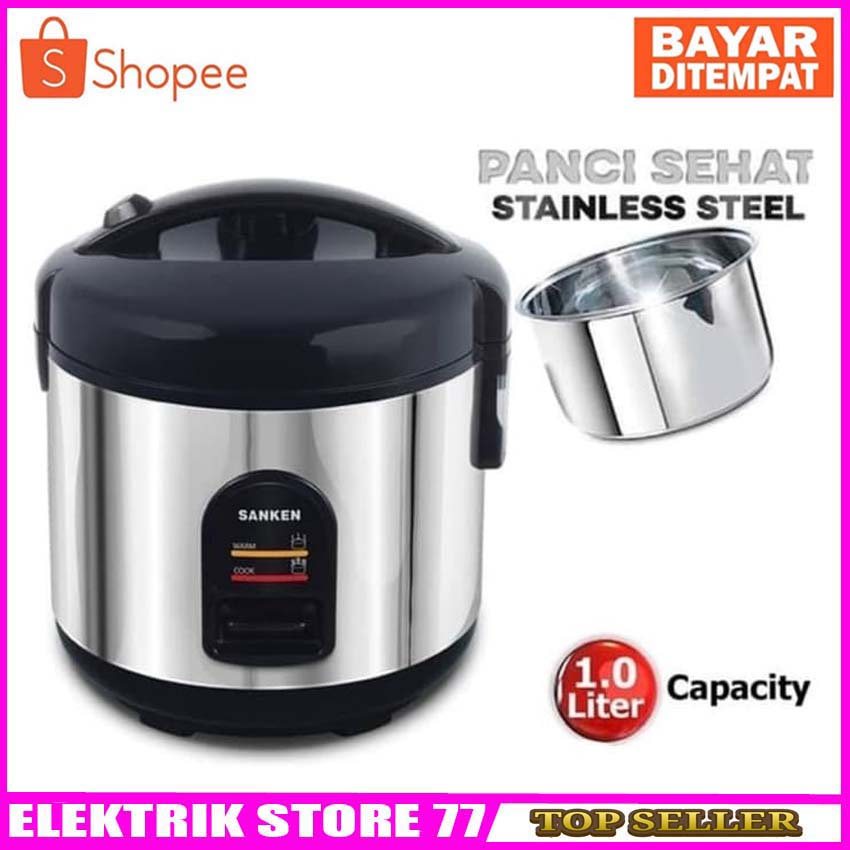 Sanken SJ130H Rice Cooker 1 Liter BERKUALITAS