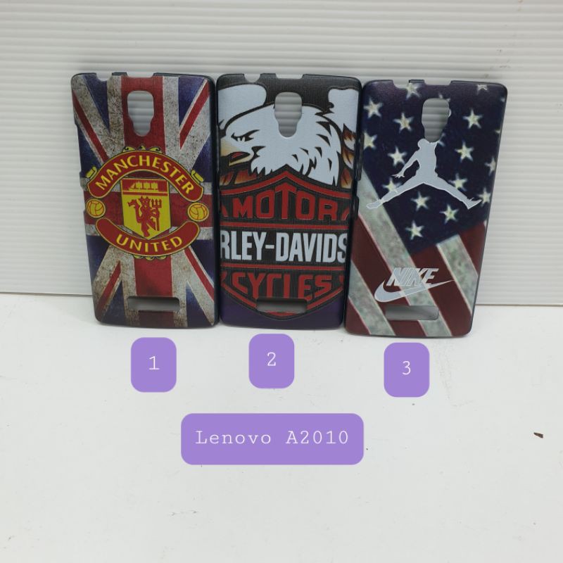Case Lenovo A6000 ,A2010 hardcase Motif /Gambar silikon casing
