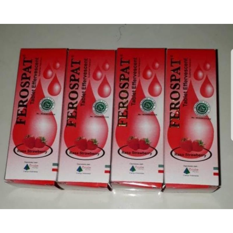 FEROSFAT EFFEVESCENT MULTIVITAMIN ISI 10 TB buat bumil, lansia, Kesuburan, menyusui