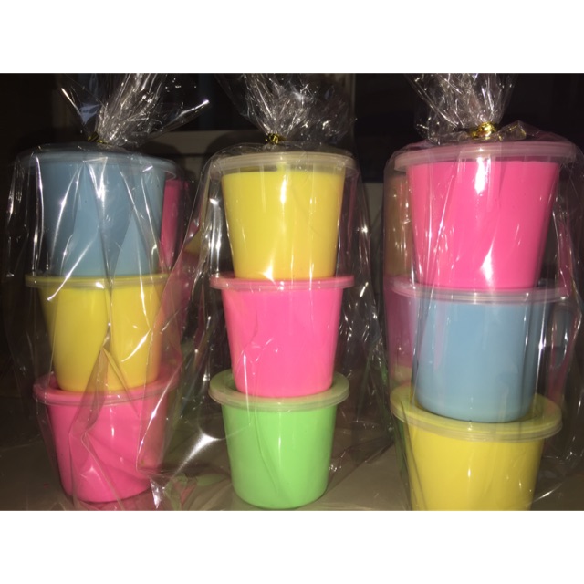 PAKET SLIME MURMER (ISI 3 CUP SLIME 150gr)