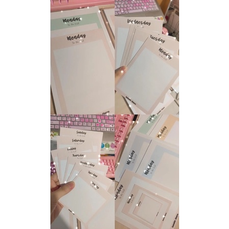 

[L.C] Daily To Do List Memo pad by jace_ang