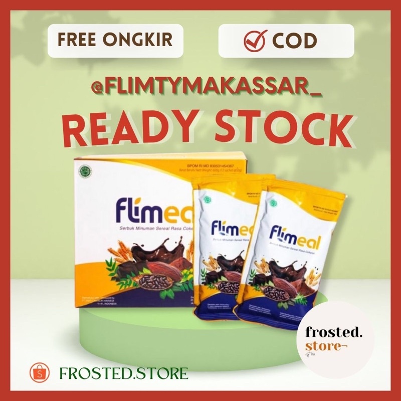 

FLIMEAL Meal Replacement | Pengganti Sarapan | Sereal Coklat