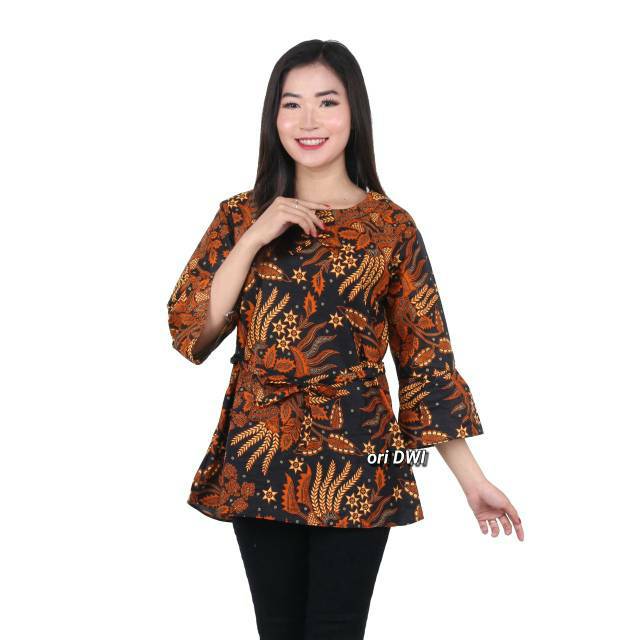 Maura Couple - Sania Ruffle Batik Couple ori Ndoro jowi DNT Garansi Termurah Shopee - SHOPASHOP SOLO