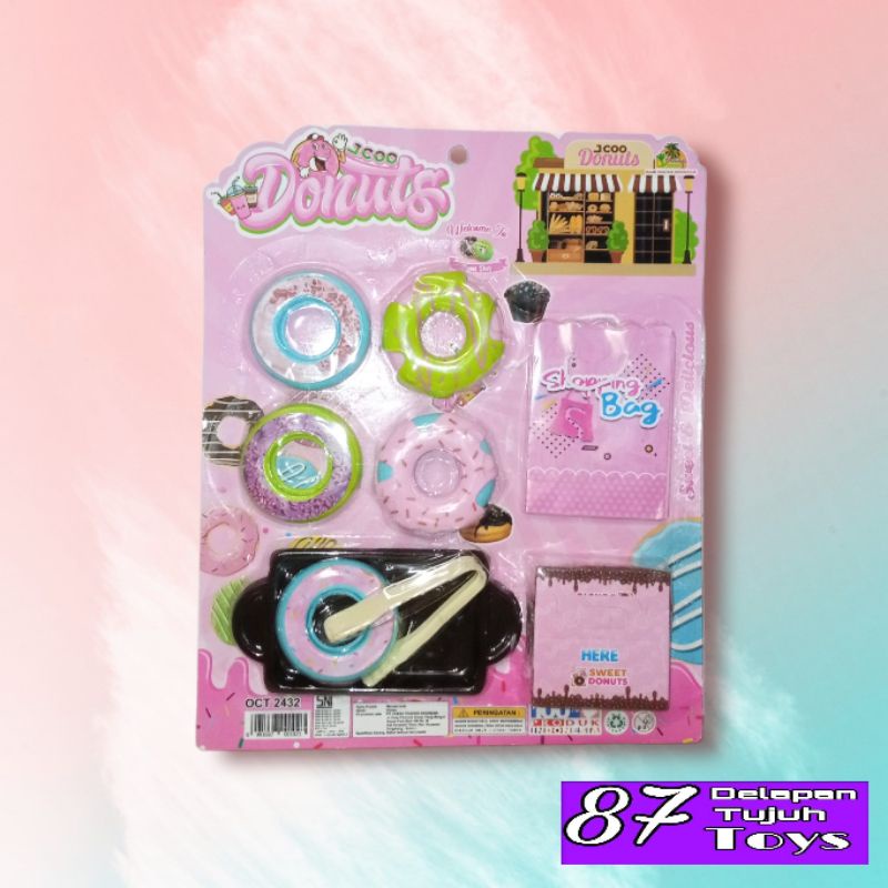 MAINAN ANAK DONAT / JCO DONUTS ISI 5
