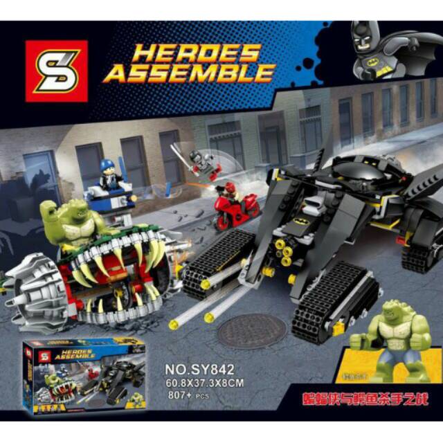 Lego Batman The Battle Of Batman And Crocodile SY842