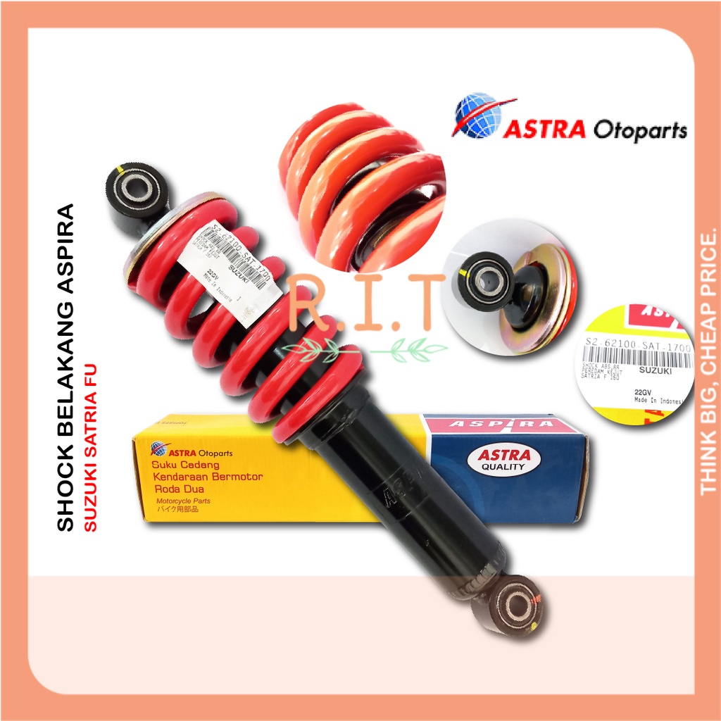 Aspira Shockbreaker FU Satria F150 MonoShock Belakang Motor Suzuki