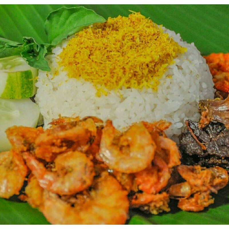 

Nasi Empal Udang