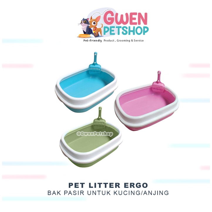 CAT LITTER/BAK PASIR ERGO CAT