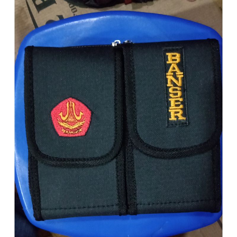 sarung hp/tempat/tas hp banser 2 kantung