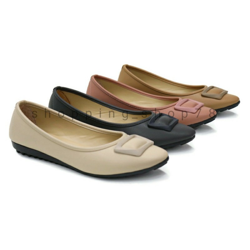 Sepatu Wanita Flat Shoes Lancip Gratica AL 49