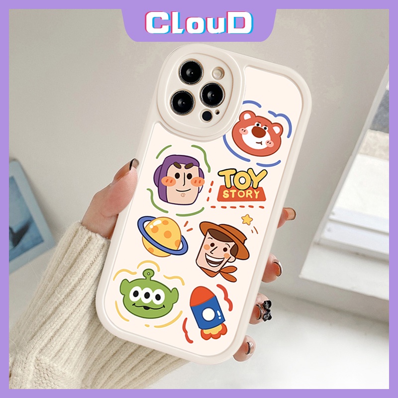 Kartun Toy Story Manyo Soft TPU Case Untuk OPPO A17 A15 A57 2022 A96 A12 A95 A16K A76 A55 A74 A16E A5S A3S A15s A94 A16 A1K A53 A9 A5 A54 A7 Reno8 7Z 5F 5 6 4 Jam Tangan 4F A31 A92 A33 A36